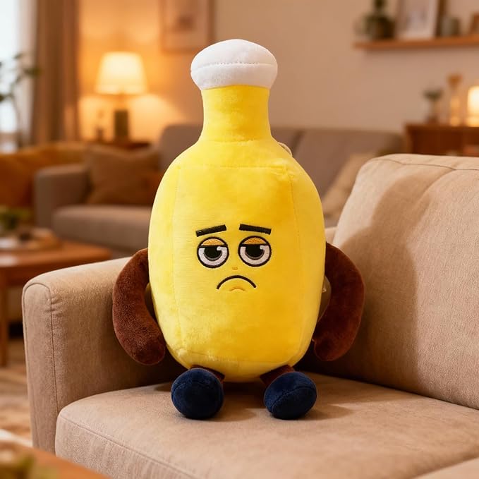 Steal a Brainrot Yellow Bottle Guy Vibrant Decorative Collectible – 11.8 Inch Display Piece, Stylish Home Accent & Enthusiast Favorite