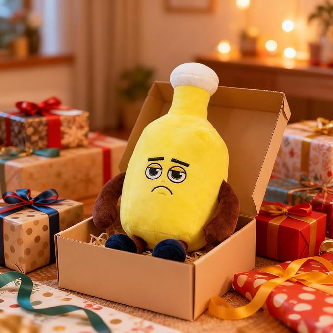 Steal a Brainrot Yellow Bottle Guy Vibrant Decorative Collectible – 11.8 Inch Display Piece, Stylish Home Accent & Enthusiast Favorite