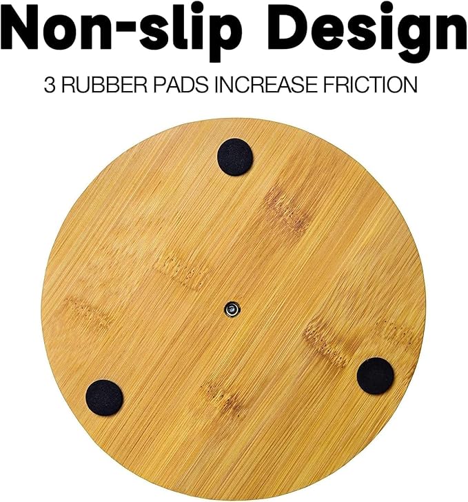 Wooden Paper Towel Holder Countertop, Kitchen-Towel-Holder FreeStanding with Non-Slip Base for Kitchen Bathroom