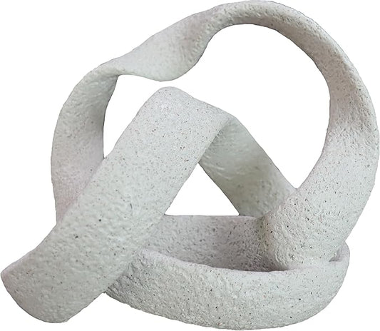 Modern Abstract Geometric Decorative Sculpture, Boho Knot Sculptures, Home Decor, Coffee Table Statues, Modern Shelf, Shelf Top Decor Aesthetics, Dining Living Room Desk Decor