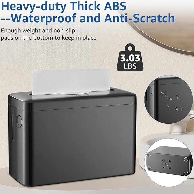 Paper Towel Dispenser Countertop, Multifold Trifold Paper Towel Holder, Hand Towel Dispenser, Commercial Paper Towel Dispenser ,Paper Towel Holder for Home Kitchen Restaurant