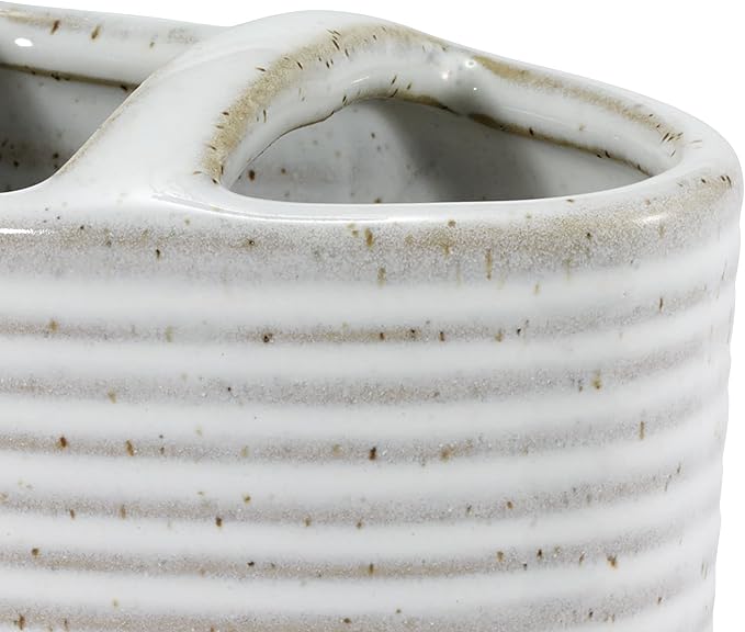 Avanti Linens - Toothbrush Holder, Guest Bathroom Essentials, Modern Home Decor (Drift Collection)