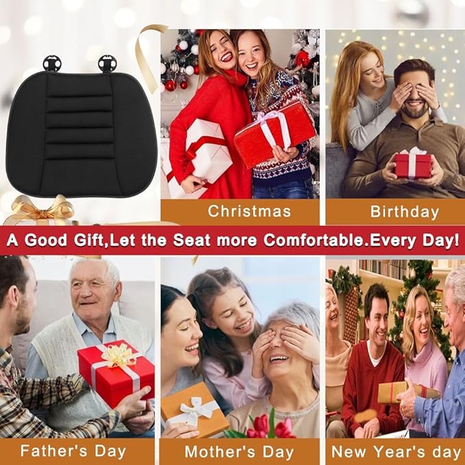 ACBAGI Car Seat Cushion Driver Seat Cushion with 1.2inch Comfort Memory Foam, Seat Cushion for Car, Office Chair and Home Chair