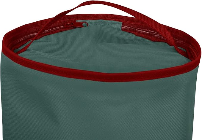Primode Wrapping Paper Storage Bag | Wrapping Paper Organizer Under Bed for Storing Multiple Rolls of Gift Wrap, 40” Length Container Constructed of Durable 600D Oxford Material (Green)