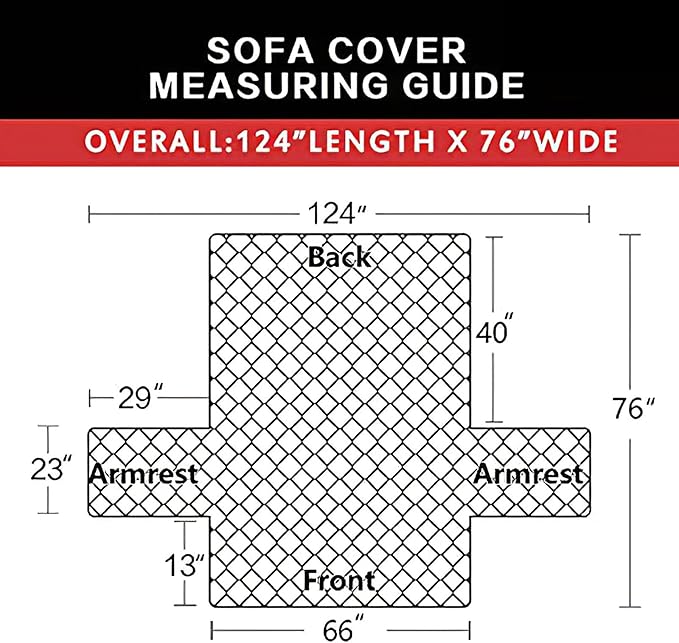 Easy-Going Reversible Couch Cover for 3 Cushion Couch Sofa Cover for Dogs Water Resistant Furniture Protector Cover with Foam Sticks Elastic Straps for Pet Cat (Sofa, Green/Christmas Red)