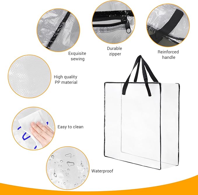 Wreath Storage Bag 1 Pack, 26 Inches 95 L Wreath Storage Container for Home Storage, Storage Bag for Spring Summer Christmas Wreath Decorations or Clothing Blanket Comforters Bed Sheets Pillows