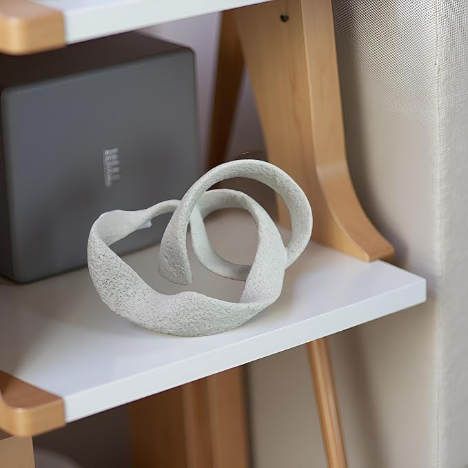 Modern Abstract Geometric Decorative Sculpture, Boho Knot Sculptures, Home Decor, Coffee Table Statues, Modern Shelf, Shelf Top Decor Aesthetics, Dining Living Room Desk Decor
