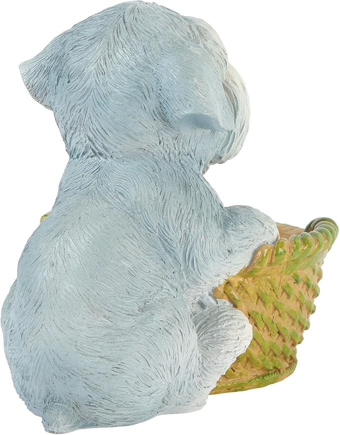 Dog Ornament, Key Storage Basket Compact Design Material for Entrance Office Decoration (Type 2)