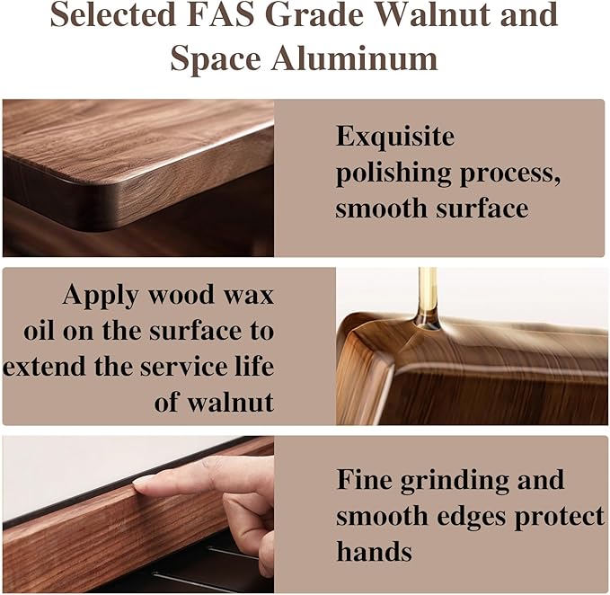 Walnut Bathroom Sink Shelf Over Faucet,2025 New No-Drill Shower Caddy Suction Cup with Strong Adhesion,Stable Over Sink Shower Rack for Easy Drainage,Wall Shelf for Bathroom,Kitchen (15.7IN/40CM)