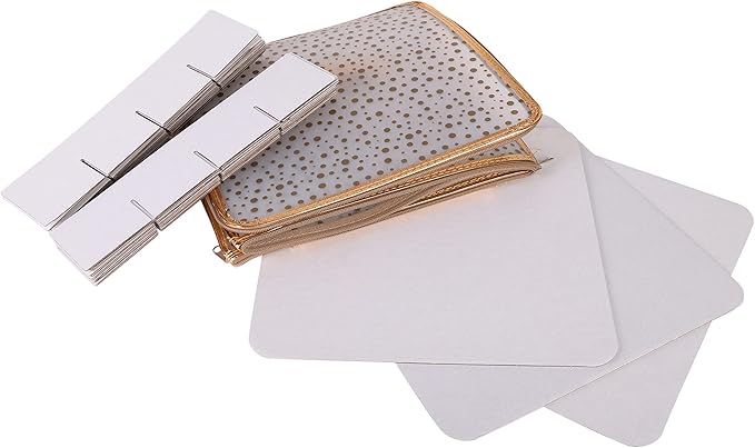 Simplify 64 Count Ornament Storage Box | Plastic | Decorative Organizer | Storage Bin | Gold | L12 x W12 x H12