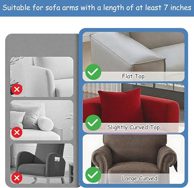 Silicone Couch Cup Holder Tray, Dirt-Resistant Silicone Couch Arm Tray for Remote, Anti-Spill Cup Holder and Anti-Slip Sofa Caddy for Snacks, Cellphone and iPad (Light Gray)