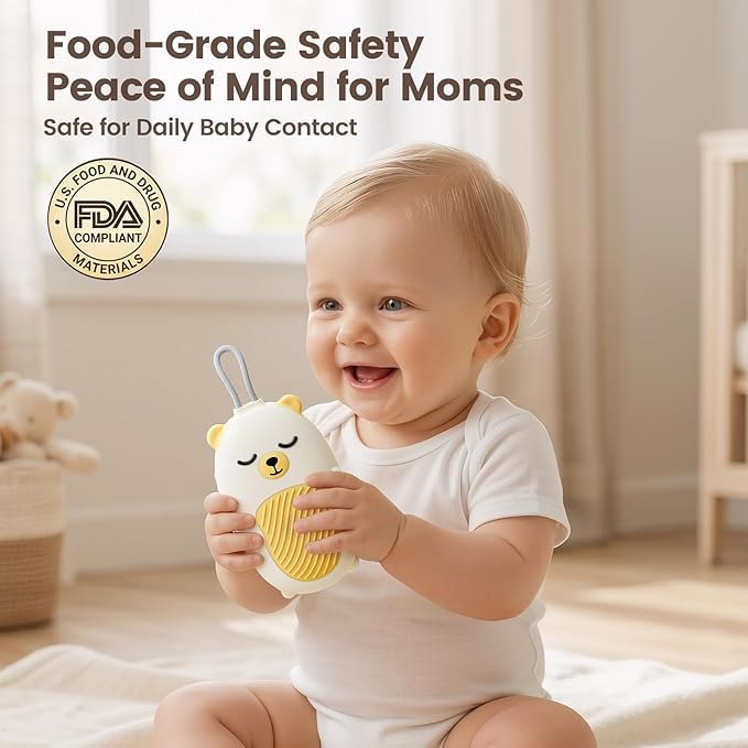 Vaydeer Baby Sound Machine for Sleep, White Noise Machine with 115 Sounds & 4 Modes, for New Moms & Newborns, Baby Sleep Soother, 54 dB Safe,Gift for Mom, Nursery Essentials