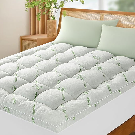 LIANLAM 3 Inch Bambu - Mattress Topper - L2(60"x80")