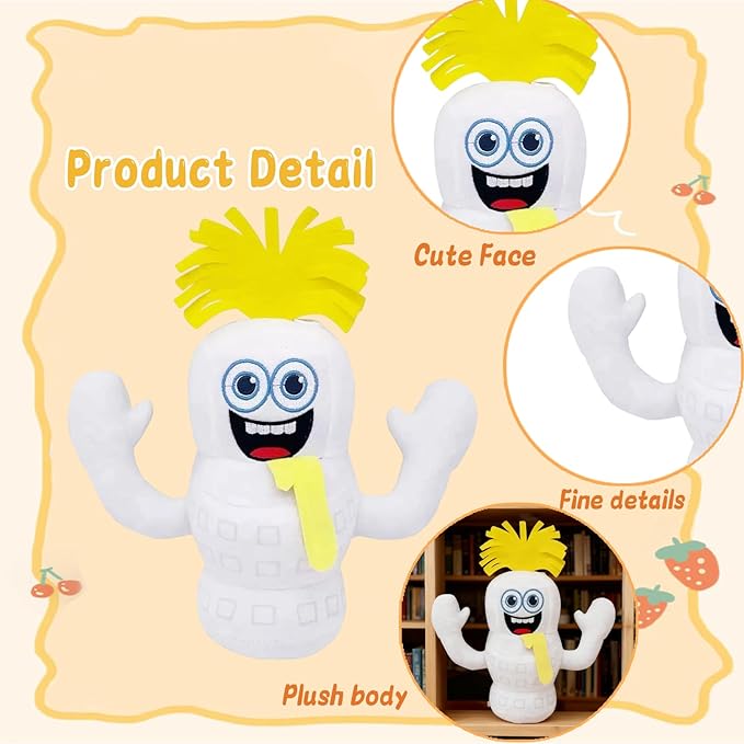 Steal a Brainrot Jib Decorative Collectible – 10.6 Inch Italian Brainrot-Inspired Display Piece, Stylish Home Accent & Enthusiast Collectible