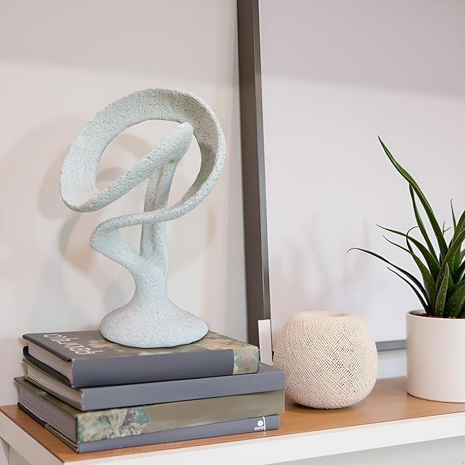 12" Modern Musical Note Decorative Sculpture, Abstract Musical Note Trophy Sculptures,Home Decor,Coffee Table Statues,Shelf Top Decor Aesthetics,Dining Living Room Desk Decor