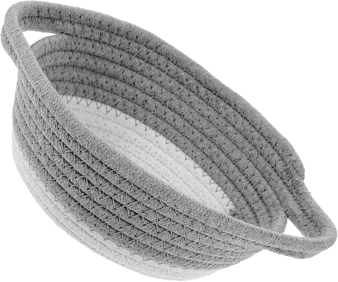 Hanging Basket Wall Decor Cotton Rope Storage Shelf Baskets for Home Closet Storage Flower Pot