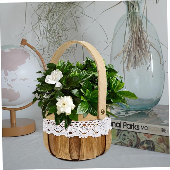 1pc Handwoven Pumpkin Basket for Halloween Decorative Storage Container for Candy and Treats for Parties and Home Decor Festival Basket for Boys and Girls and Adults
