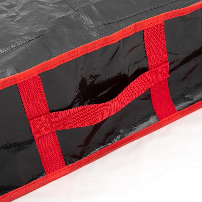 Storage for Wrapping Paper - Large Bins with Handle | Wrapping Paper Holder Storage with Interior Pockets,for Home Underbed Basement Garage Closet College Dorm Attic