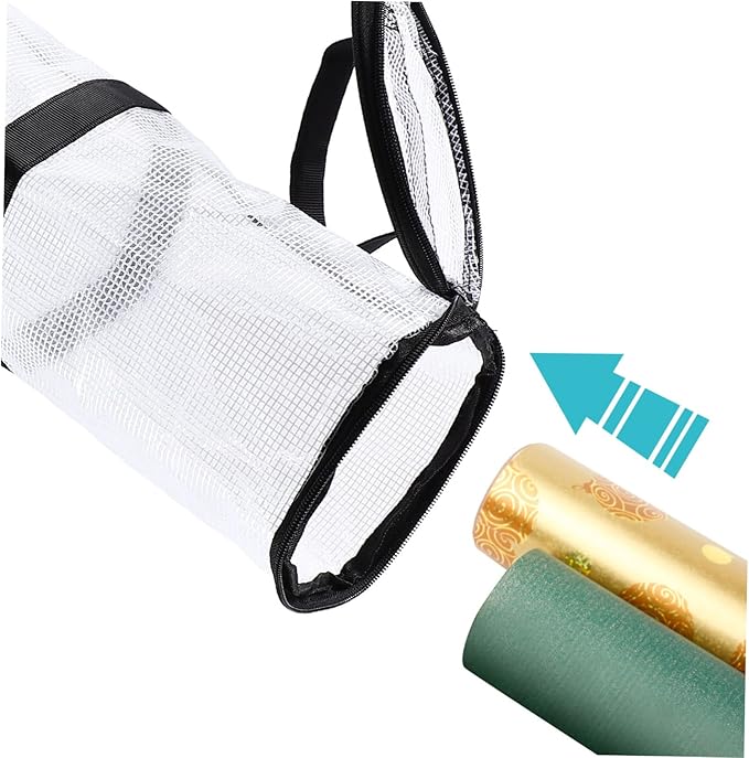 Outanaya Large Roll Wrapping Paper Storage Bag Christmas Storage Reusable Christmas Bags under Bed Wrapping Organizer