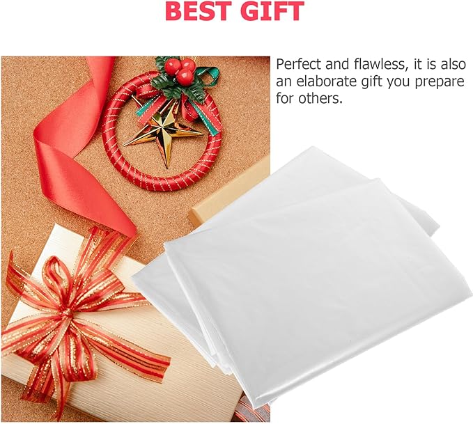 Milisten Oversized Pe Storage Bag 2pcs 120x220cm Large Dustproof Blanket Organizer for Holiday Décor Tree Cover and Closet Storage
