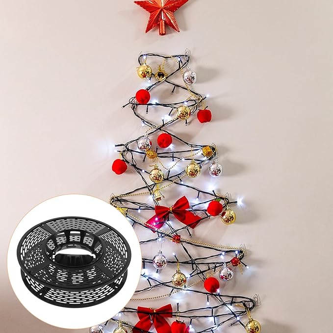 PRETYZOOM Christmas Light Holder Wind up Cord Holder Christmas Lights Organizer Extension Cord Winder Wire Reel for Xmas Tree Garland