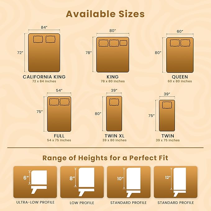 Utopia Bedding Premium Waterproof Bed Bug Mattress Cover, Full Zippered Mattress Protector, 10 Inches Deep, Dust Mite Proof 6-Sided Mattress Encasement for Bed