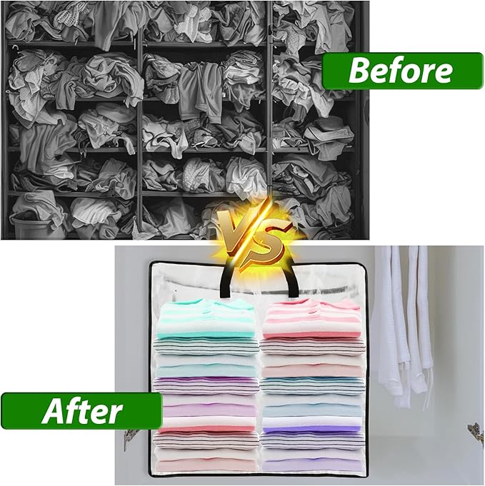 8 Pack Wreath Storage Container, 24 Inch Christmas Wreath Storage Container, Clear Storage Bags with Zipper Sturdy Handles for Seasonal Wreaths, Pillow & Blanket