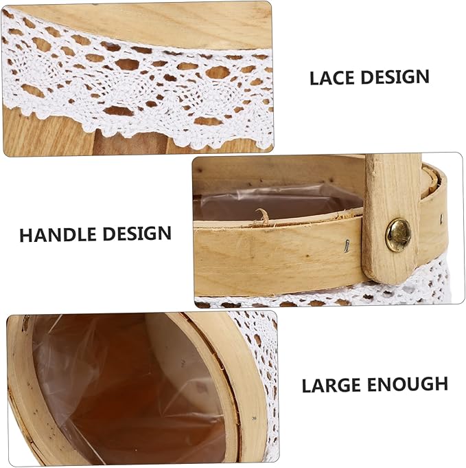 Healifty 1Pc Hand Woven Halloween Candy Basket Creative Storage Container for Trick Treat Basket for Parties Fun Accessory for Halloween Celebrations