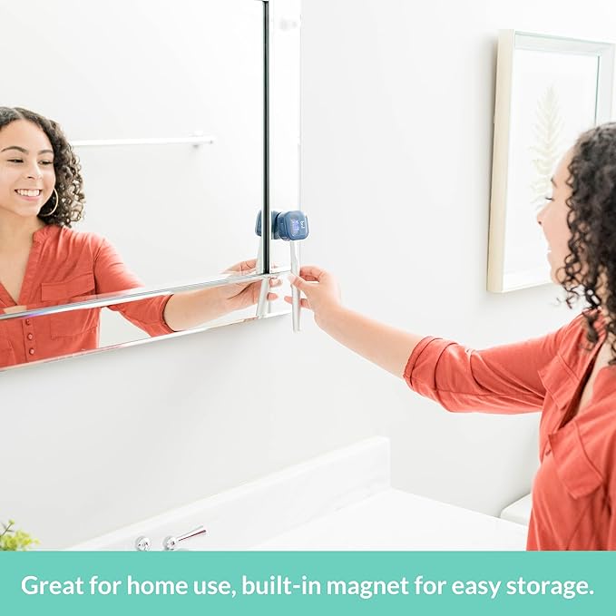Bril UV-C Toothbrush Cleaner and Holder – Wall Mounted Toothbrush Head Cover, Electric & Manual Brush Cleaner Cover Case with Magnetic Mount, Portable, Durable, Rechargeable, Universal Fit – Black