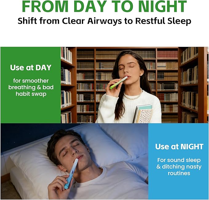 Herbal Diffuser Duo, Detox and Sleep Diffuser with Extracts of Mullein, Melatonin and Other Biotanicals, 100% Natural Swap - Up to 600 Uses (Varies by Usage), Day & Night Duo