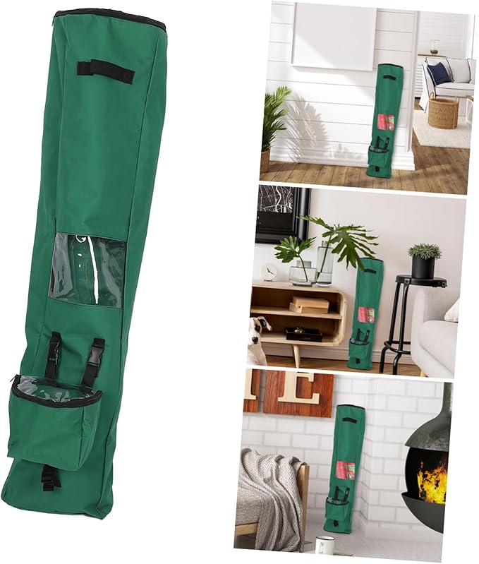 Wrapping Storage Organizer Bag Multi Zippered Packing Box for Holiday and Festival Tear Resistant for Under Bed Closet Use