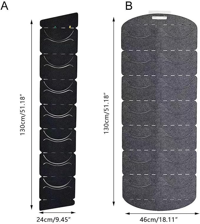 Hanging Hat Organizers for Bedroom Closet Space Saving Wall Door Back Display Rack Baseball Cap Felt Storage Holders Wholesale