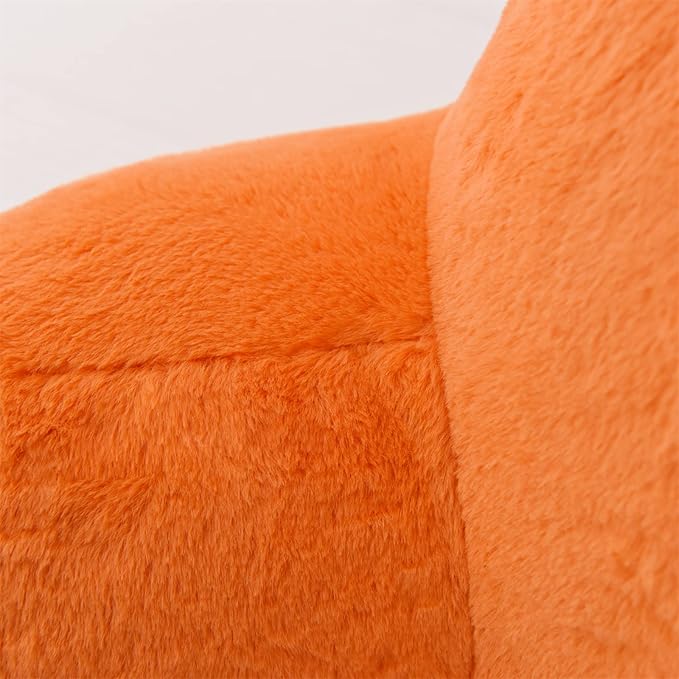 Aimuan Reading Pillow Bed Rest Wedge Large Adult Backrest Pillow with Arms Back Support for Sitting Up in Bed Cushion Incline Rest Sleeping Snoring Pillow, Orange