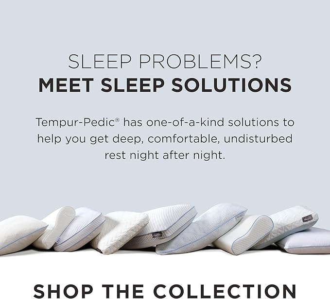Tempur-Pedic TEMPUR-Cloud® + Cooling Pillow, King - 2-Pack
