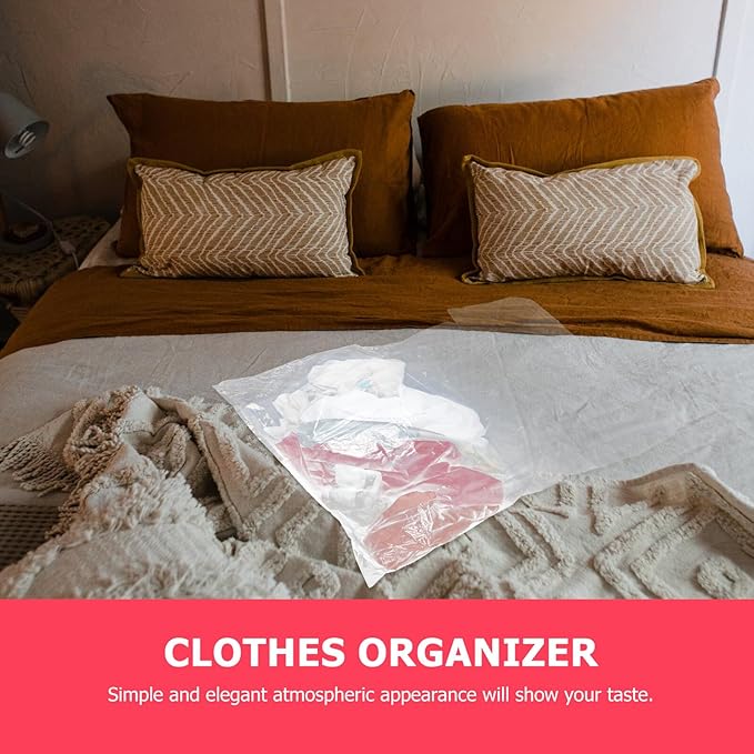 Milisten Oversized Pe Storage Bag 2pcs 120x220cm Large Dustproof Blanket Organizer for Holiday Décor Tree Cover and Closet Storage