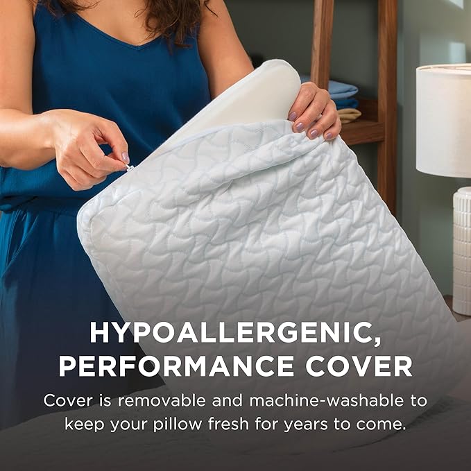 Tempur-Pedic TEMPUR-Cloud® + Cooling Pillow, Standard - 2-Pack