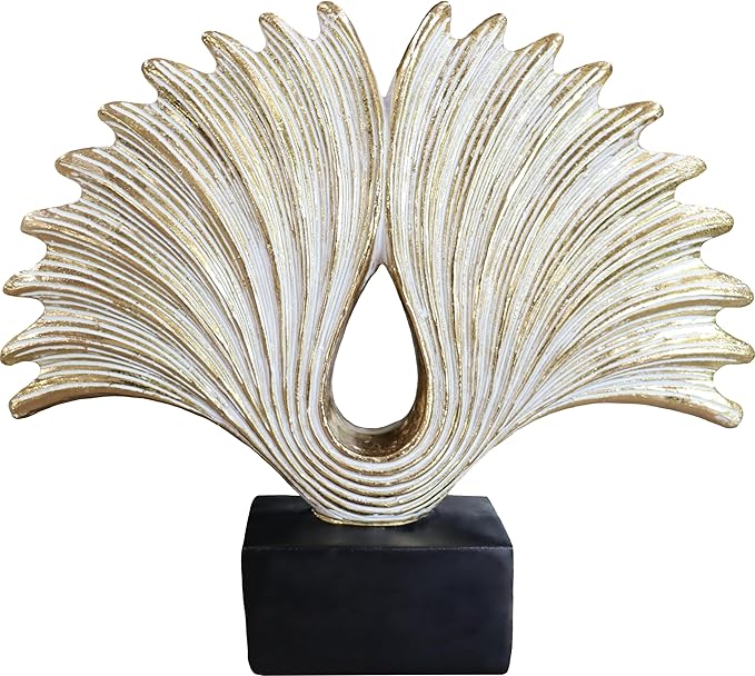 10" Modern Abstract Wing Decorative Sculpture, Knot Sculptures,Home Decor,Coffee Table Statues,Shelf Top Decor Aesthetics,Dining Living Room Desk Decor