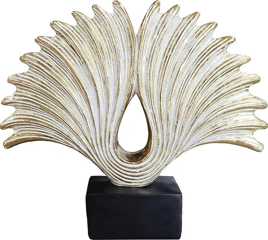 10" Modern Abstract Wing Decorative Sculpture, Knot Sculptures,Home Decor,Coffee Table Statues,Shelf Top Decor Aesthetics,Dining Living Room Desk Decor