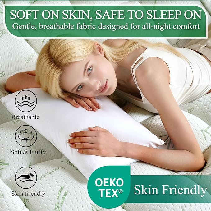 3 Inch King Mattress Topper, Plush Pillow Top Matress Topper for Back Pain Relief, Cooling Mattress Pad with 6"-18" Deep Pocket, Rayon Derived from Bamboo,Oeko-TEX Certified (78"x80")