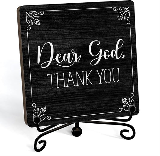 Home Decor, Farmhouse Shelf Decor For Living Room, Boho Aesthetic Table Decorations, Christian Gifts For Women Men, Entryway Tv Stand Fireplace Mantle Coffee Table Decoration (god-16)