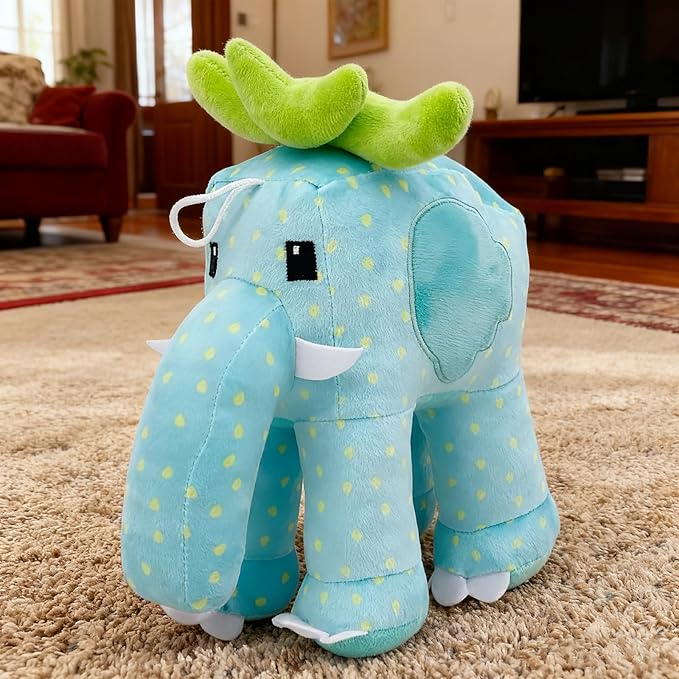 Steal a Brainrot 9.8-Inch Blue Strawberry Elephant Decorative Collectible, Stylish Home Accent & Collectible for Relaxation