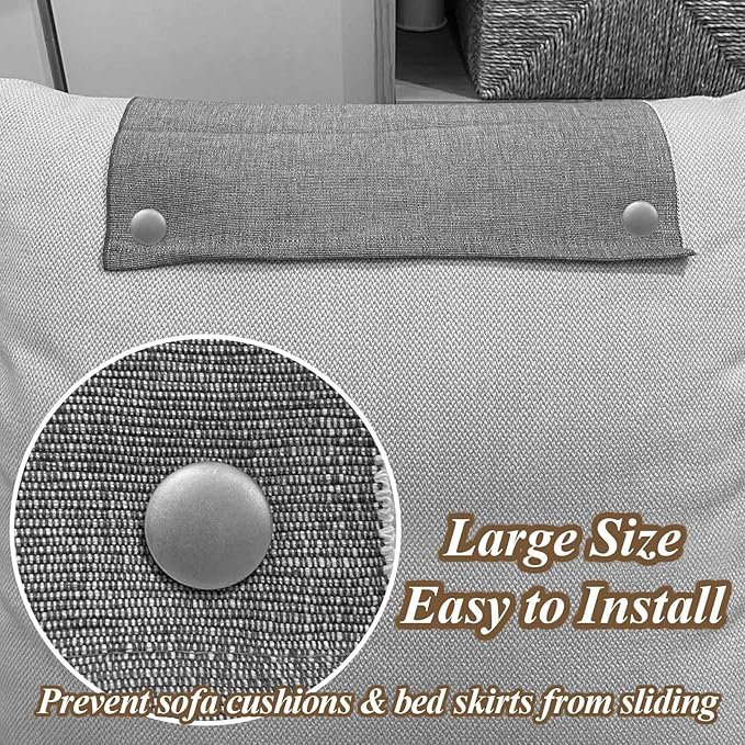Pure Copper Upholstery Pins for Bed Skirts, Slipcovers, Sofa & Armchair Covers – Secure Furniture Fabric, 16 Pack