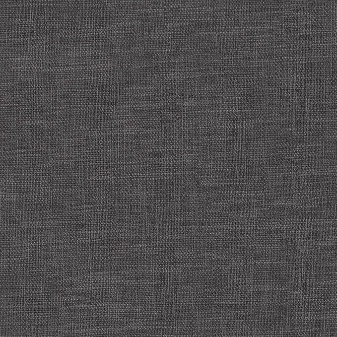 SIMPLIHOME Harrison Small Coffee Table Storage Ottoman - 30 inch Wide Upholstered Linen Look Fabric Square Lift-Top Ottoman in Slate Grey, Transitional Ottoman for Living Room with Hidden Storage