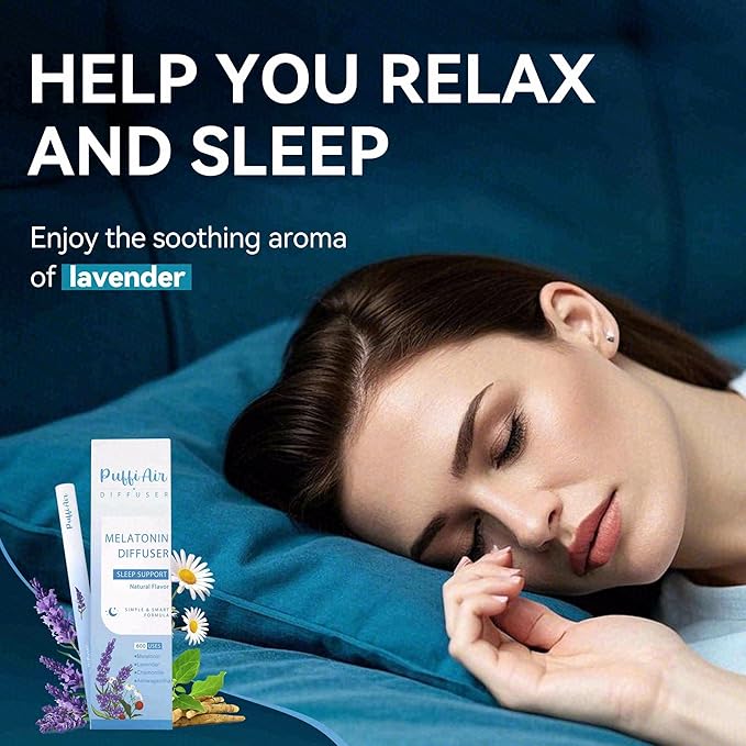 Herbal Diffuser Duo, Liver Care and Sleep Diffuser Pens with Extract of Melatonin and Milk Thistle, 100% Natural Swap, Night Renewal Duo, 600 Uses Each