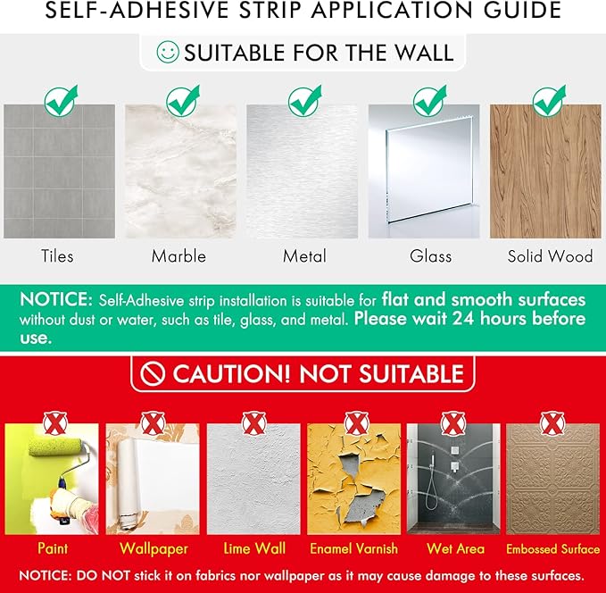 KES Self Adhesive Toilet Paper Holder Stainless Steel Tissue Paper Roll Holder Hand Towel Holder for Bathroom RUSTPROOF Brushed Finish, A7070-2