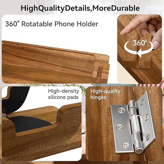 Couch Trays & Sofa Armrest Table - Multi-Functional Arm Trayes for Couch, Perfect Sofa Arm Tray Table for Snacks & Drinks