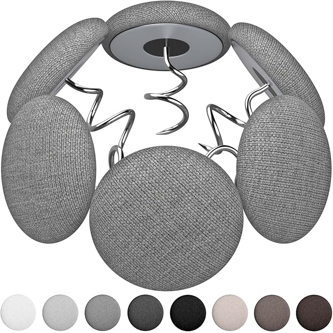 12 Colors Fabric Covered Button Twist Pins Dust Ruffle Pins- for Sofa，Upholstery，Armchair Caddies, Armrest Covers,Bed Skirts, Slipcovers, Headliners (24, Medium Gray)