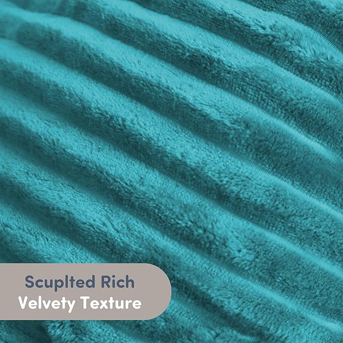 Nestl Reading Pillow with Shredded Memory Foam, Luxe Cut Plush Back Pillow for Sitting Up in Bed, Back and Arms Adjustable Support for Adult & Teens, Backrest Pillows with Washable Cover Teal