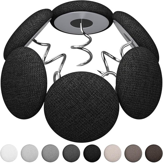 12 Colors Fabric Covered Button Twist Pins Dust Ruffle Pins- for Sofa，Upholstery，Armchair Caddies, Armrest Covers,Bed Skirts, Slipcovers, Headliners (24, Black)