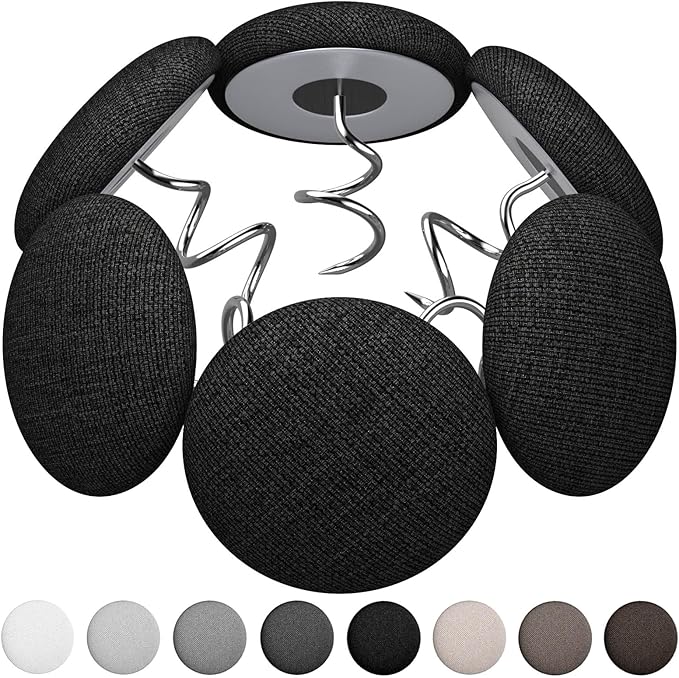 12 Colors Fabric Covered Button Twist Pins Dust Ruffle Pins- for Sofa，Upholstery，Armchair Caddies, Armrest Covers,Bed Skirts, Slipcovers, Headliners (12, Black)